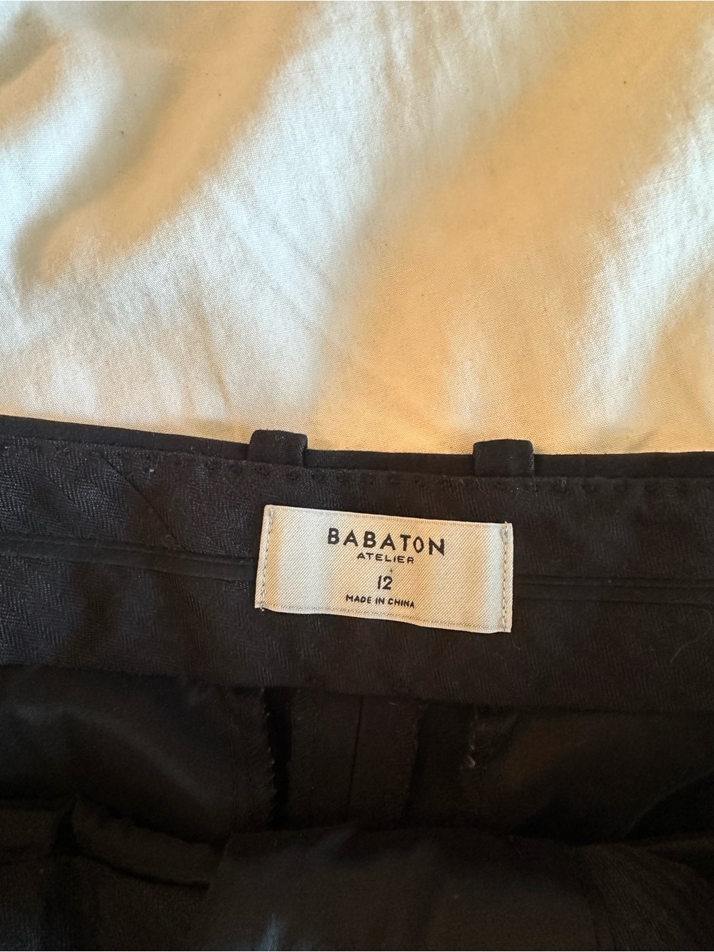 Babaton Black Tailored Trousers